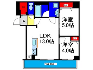 Lavart森ノ宮の物件間取画像